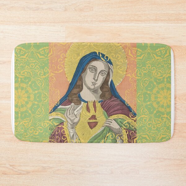 Item preview, Eclectic Mother Mary designed and sold by Vintage Wall Art.