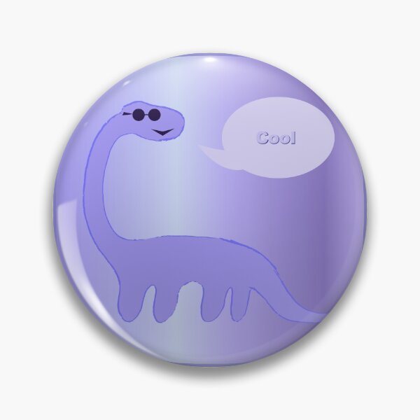 Item preview, Purple Cool Dinosaur designed and sold by blomdel.