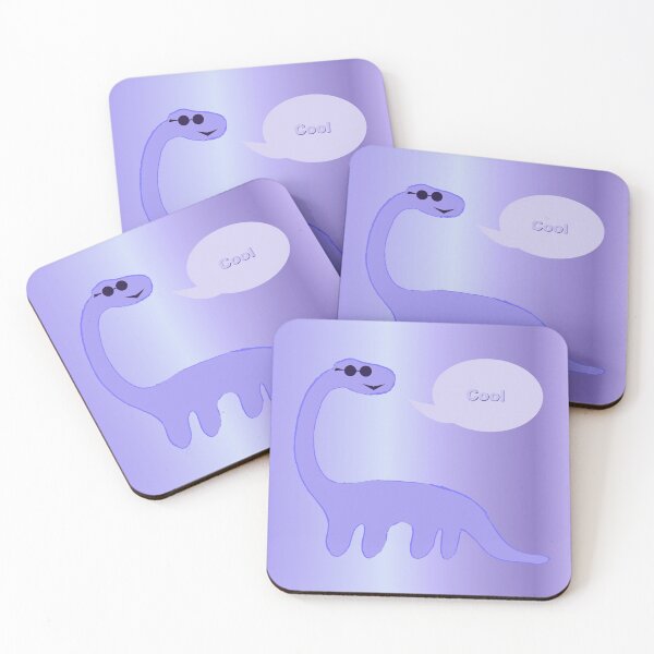 Item preview, Purple Cool Dinosaur designed and sold by blomdel.