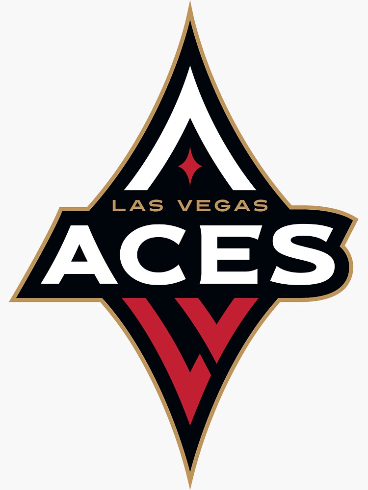 "Las Vegas Aces" Sticker for Sale by chaseneff1000 Redbubble