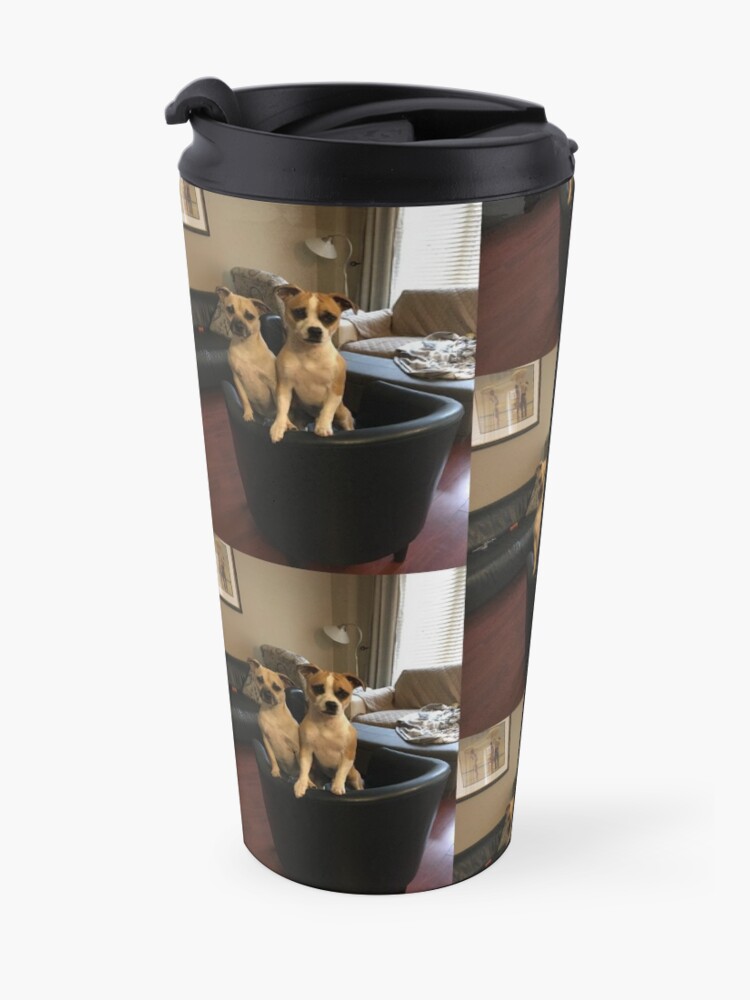 Alternate view of Dogs Travel Mug