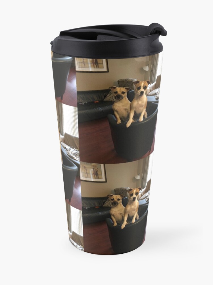 Alternate view of Dogs Travel Mug