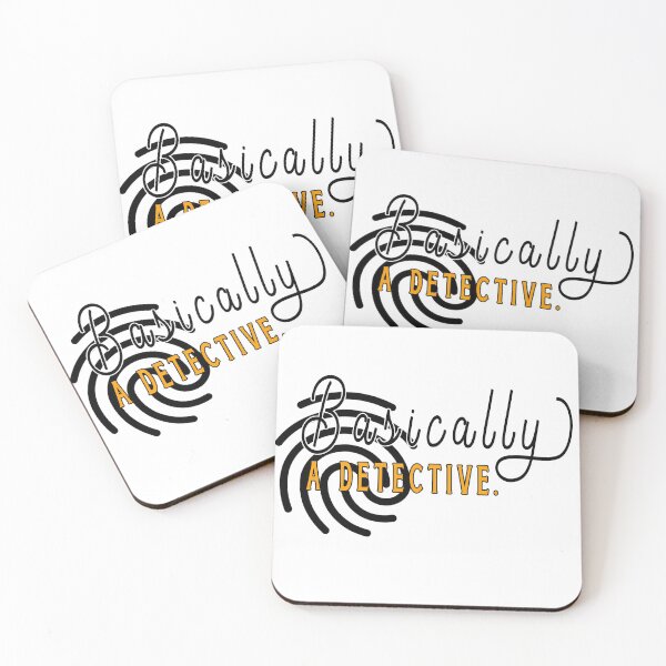 Item preview, Basically a Detective, Gift Idea For Detective designed and sold by helliazidi.