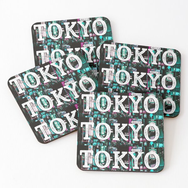Item preview, Tokyo City - Blue & Magenta designed and sold by FRD-ArtDesign.