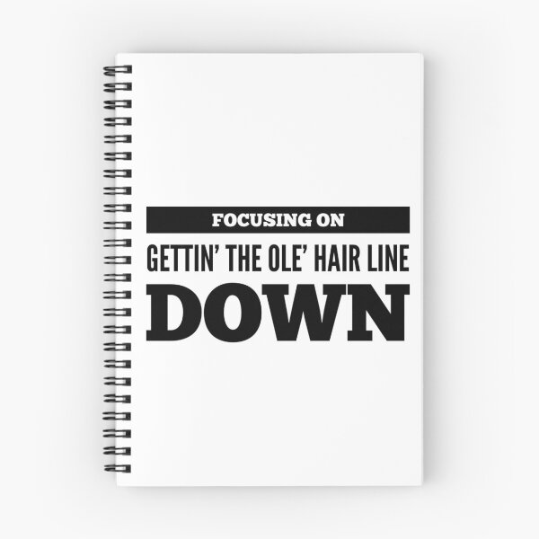 Item preview, Focusing On Gettin' The Ole' Hair Line Down designed and sold by OfferHeat.