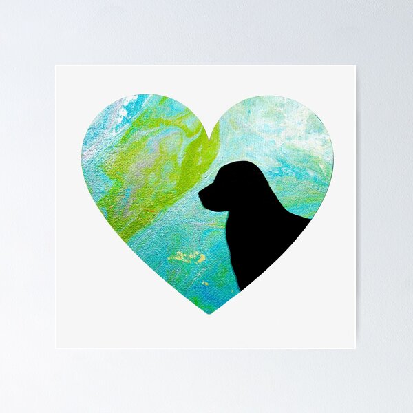 Item preview, Golden Retriever Heart designed and sold by PaintedbyCarol.