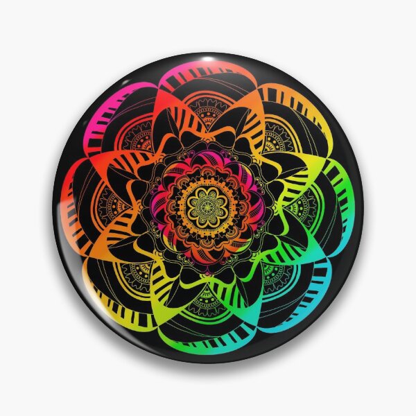 Item preview, colorful mandala designed and sold by rebmelkon.