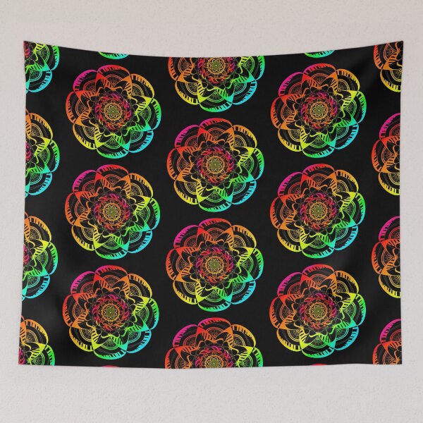 Item preview, colorful mandala designed and sold by rebmelkon.