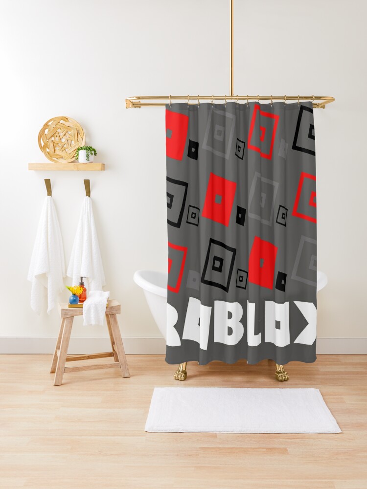 Roblox Noob New Shower Curtain By Nice Tees Redbubble - bold knight roblox