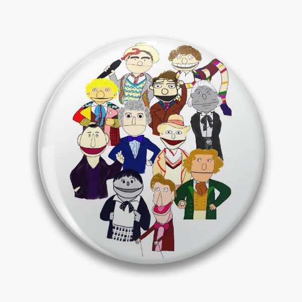Item preview, Eleven Doctors Muppet Style designed and sold by Qooze.