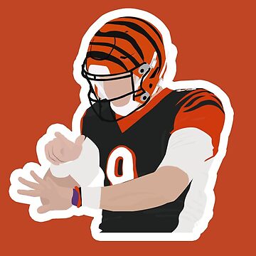 Joe Burrow Ja'Marr Chase Tee Higgins Cincinnati Bengals Football Art  Poster