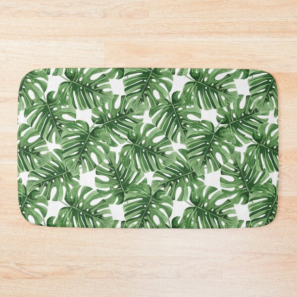 Item preview, Green Watercolor Tropical Jungle Palm Tree Leaf  designed and sold by newburyboutique.