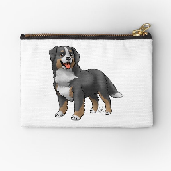 Bernese Mountain Dog Zipper Pouch