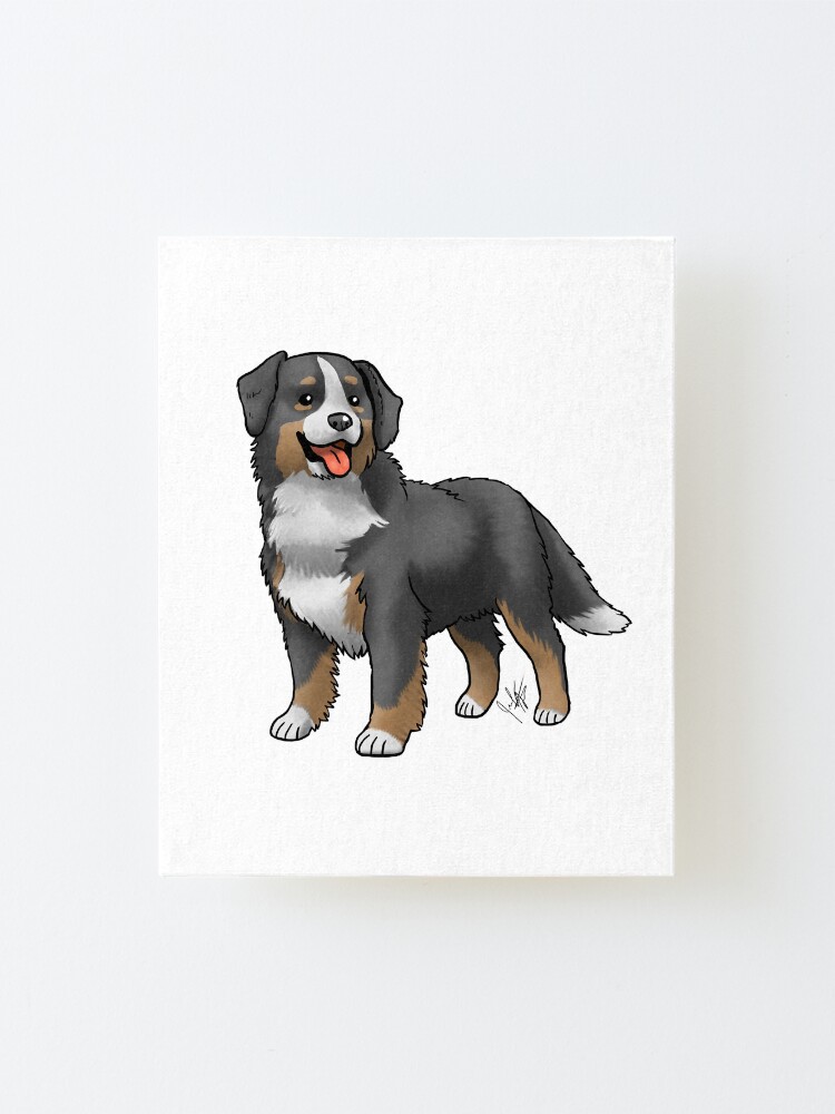 Alternate view of Bernese Mountain Dog Mounted Print