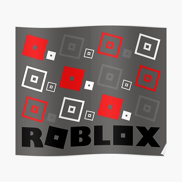 Roblox Game Posters Redbubble - roblox template posters redbubble