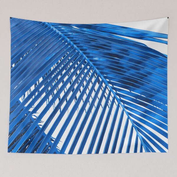 Item preview, Tropical Blue Palm Leaf designed and sold by Vin  Zzep.