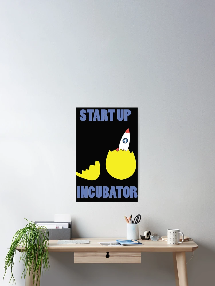 Thumbnail 2 of 3, Poster, STARTUP INCUBATOR designed and sold by scriptscode.