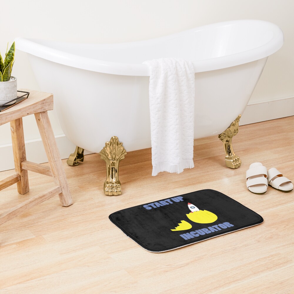 Item preview, Bath Mat designed and sold by scriptscode.