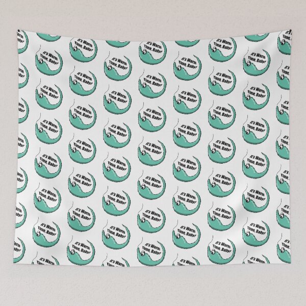 Item preview, It's Worm Time, Baby! designed and sold by HouseofMyths.