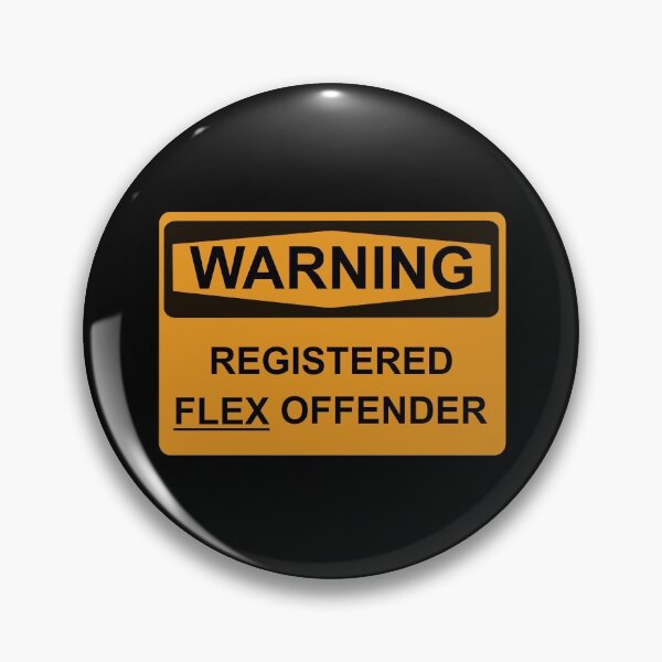 Item preview, Registered Flex Offender designed and sold by Tdork.