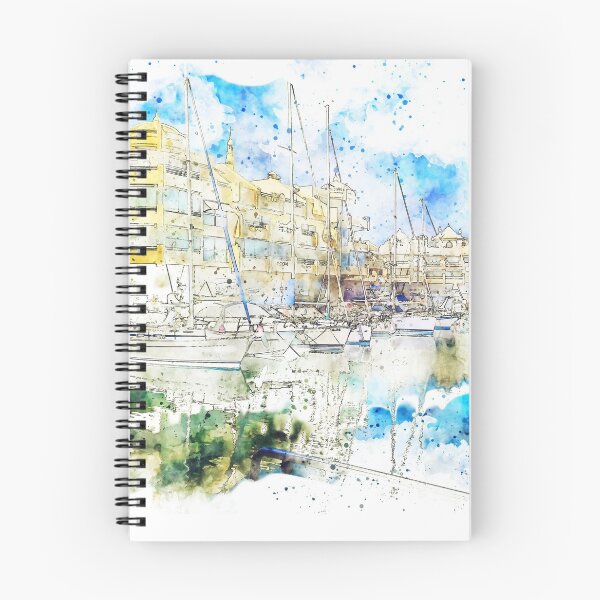 Item preview, Spain, marina at Costa del Sol, Benalmadena designed and sold by neteor.