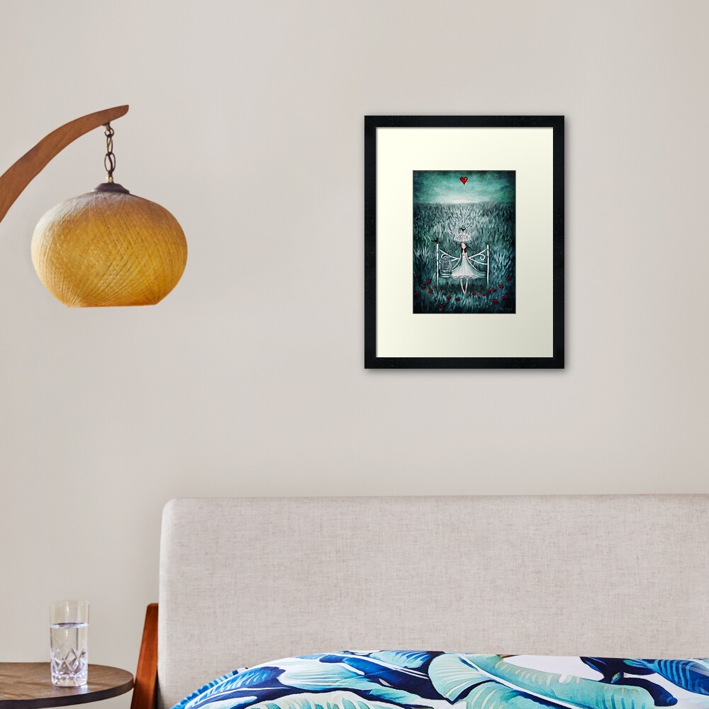 Item preview, Framed Art Print designed and sold by theArtoflOve.