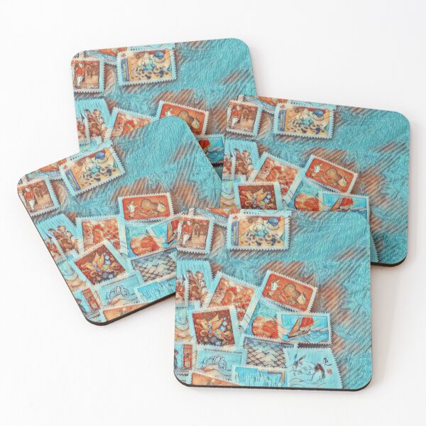 Item preview, Stamps art file designed and sold by MrBoutik.