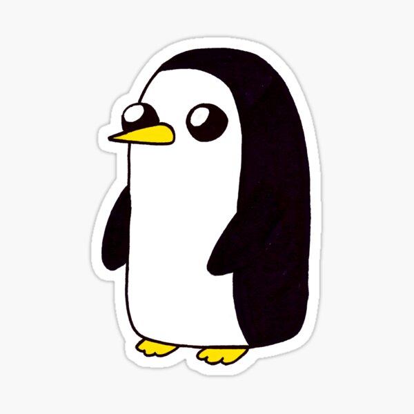 Penguin." Sticker for Sale by Redbubble