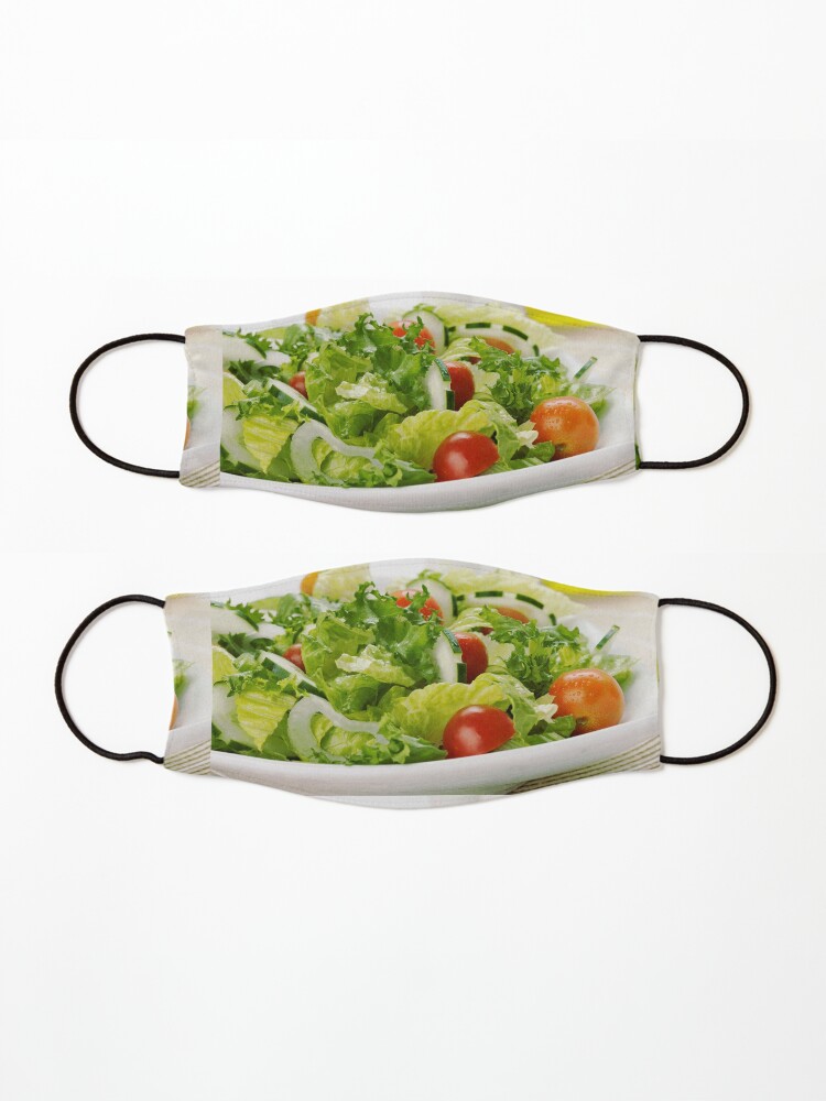Alternate view of Kitchen decor, Salad socks, Salad pillow, Salad mask, Salad leggings Mask