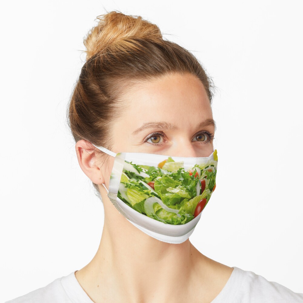 Kitchen decor, Salad socks, Salad pillow, Salad mask, Salad leggings Mask