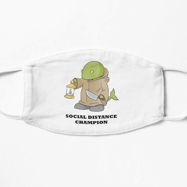Social Distance Tonberry Flat Mask