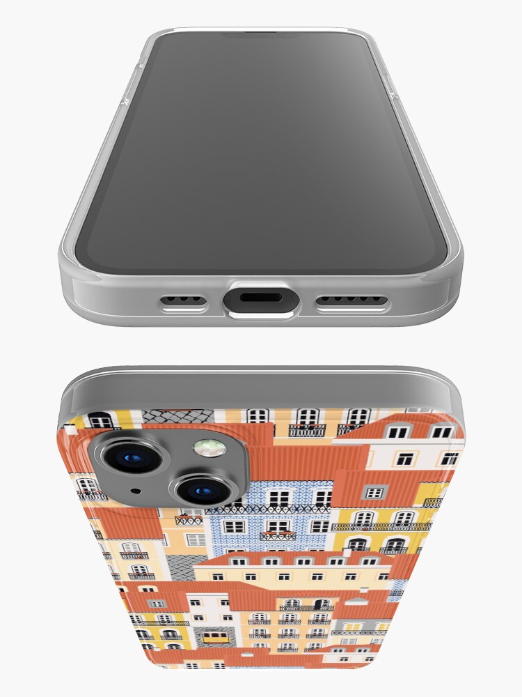 Alternate view of Lisbon Houses iPhone Case