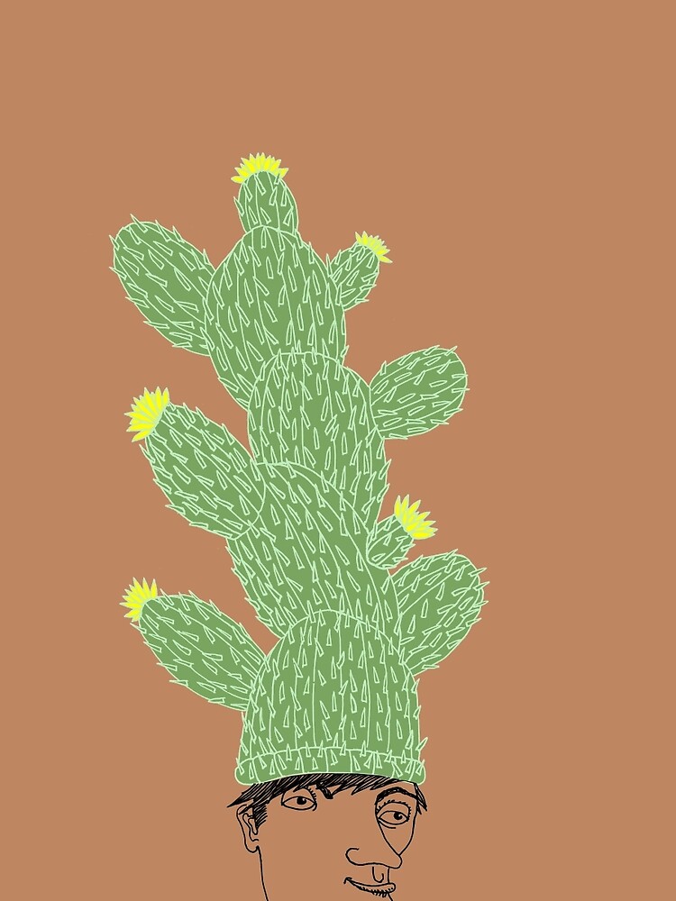 "Cactus Hat Hipster Street Wear" Tshirt by SusanSanford Redbubble