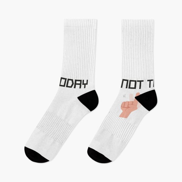 Item preview, Nope Not Today Funny Quote With Hands Graphic illustration designed and sold by MerchSpot.