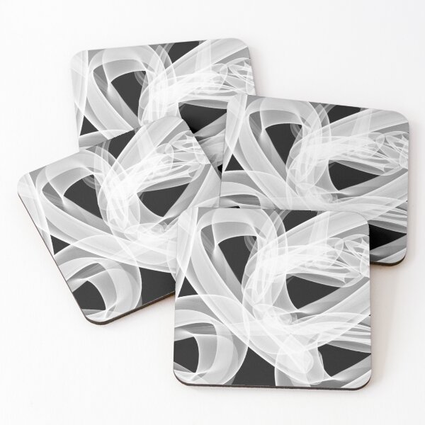 Item preview, White Fractal  designed and sold by Poetic Patterns Studio.
