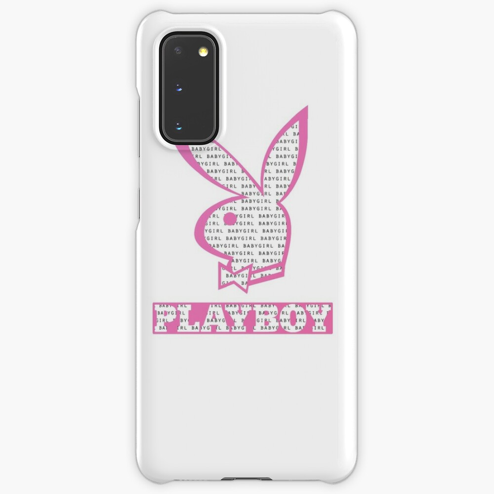 Playboy Silhouette Pink Logo Case Skin For Samsung Galaxy By Fridars Redbubble