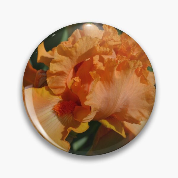 Item preview, Big Orange Iris designed and sold by MoreGoodArt.