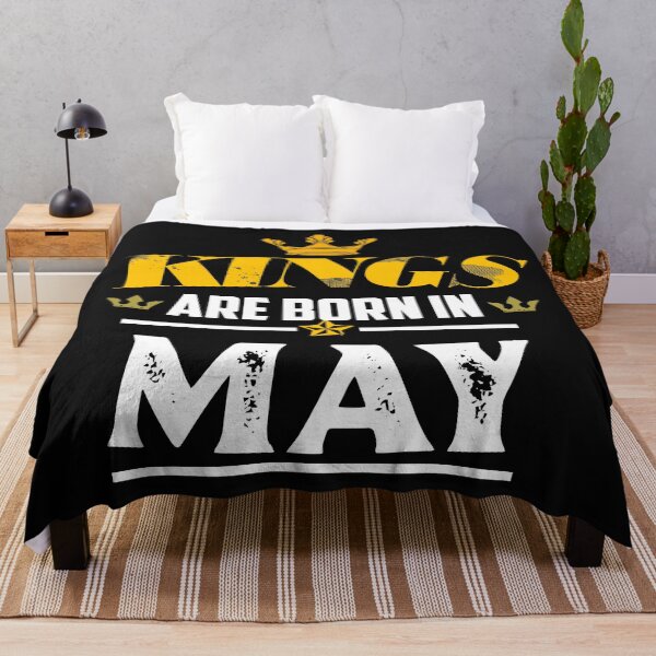 Item preview, Kings Are Born In May: Cute Birthday Gift Idea. designed and sold by cutitoutsir.