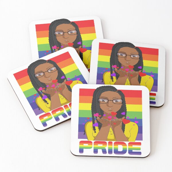 Item preview, Pride Month Gay African American Woman designed and sold by Nosek1ng.