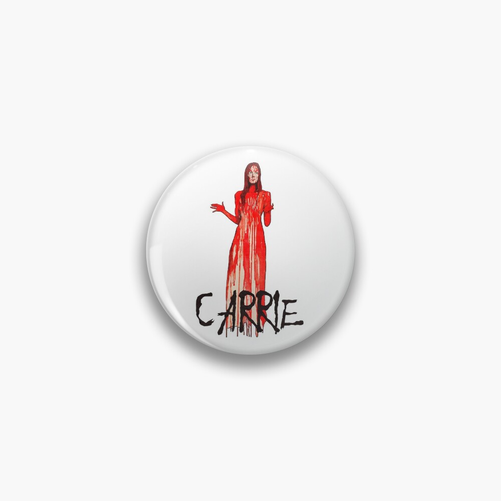 Bloody Carrie Carrie (1976) Pin | Redbubble