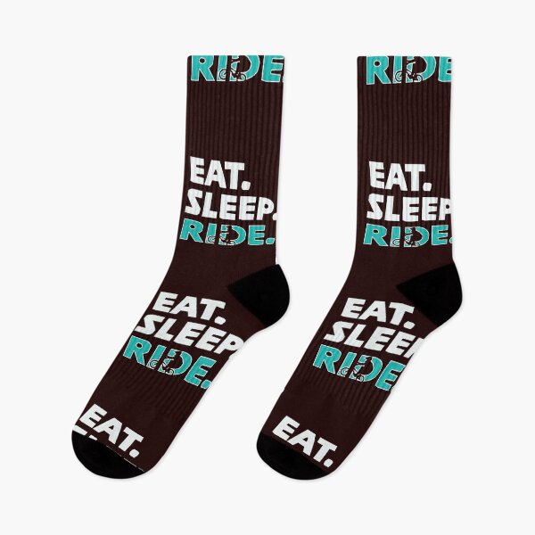 Item preview, Awesome Eat Sleep Ride repeat design for cyclists designed and sold by LGamble12345.