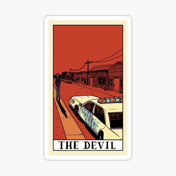 Tarot Card Sticker