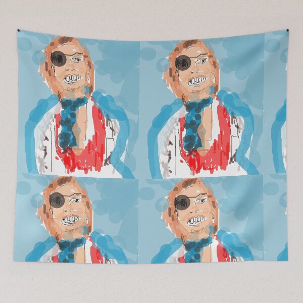 Item preview, David, Pirate, Glam, Eyepatch, live, Rock designed and sold by Stacey Lazarus.