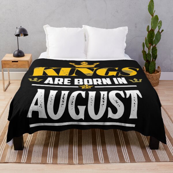 Item preview, Kings Are Born In August: Cute Birthday Gift Idea. designed and sold by cutitoutsir.