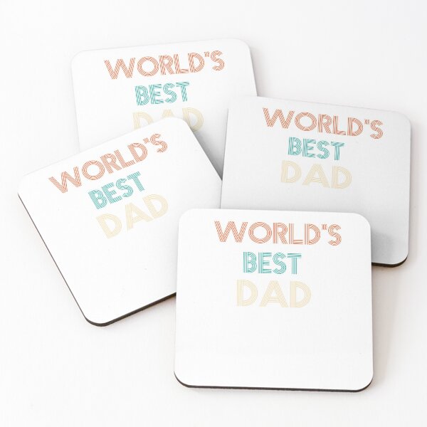 Item preview, World's Best dad vintage pattern designed and sold by wabeen.