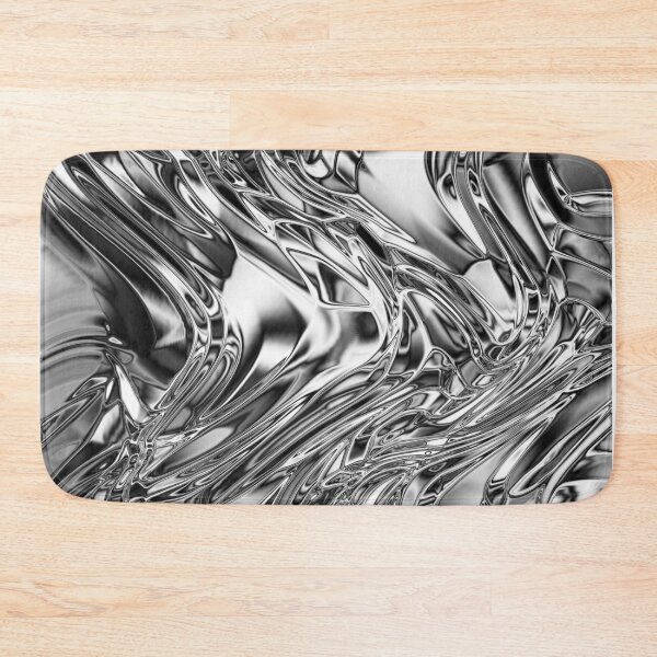 Item preview, Silver Aluminium Molten Metal Digital Texture designed and sold by BluedarkArt.