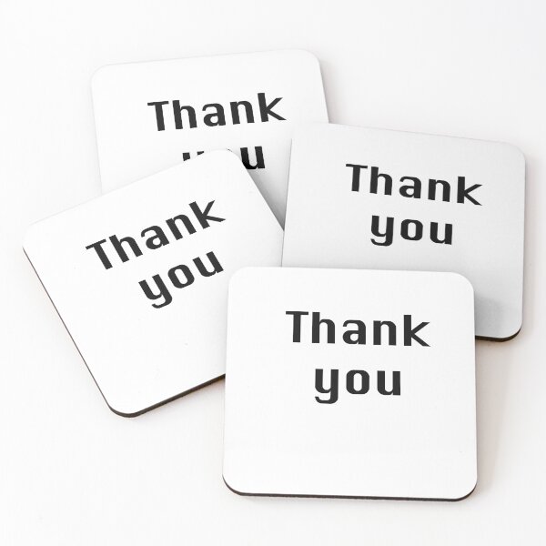 Item preview, Thank you designed and sold by rukhimonster.