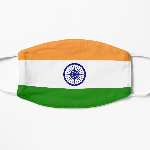 India Flag Flat Mask