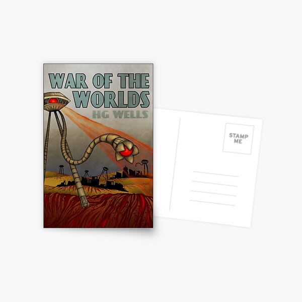 War of the Worlds Postcard