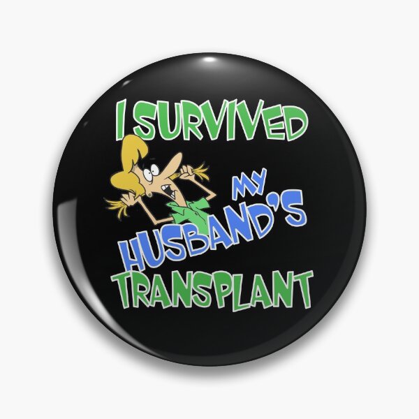 Item preview, I Survived My Husband's Transplant Cartoon Wife designed and sold by KNS-Gear.